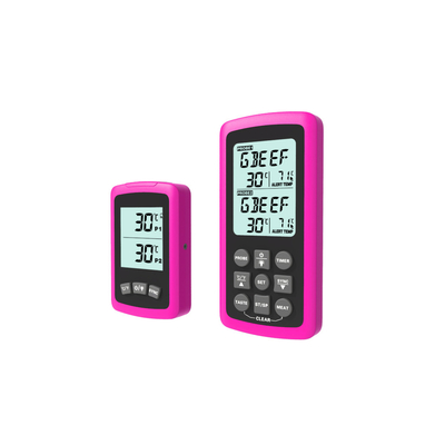 Good price Waterdichte dubbele kokende vleesthermometer met de vastgestelde tijdopnemer van het temperatuuralarm online