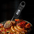 LCD screen digital grill thermometer dual probe cooking meat thermometer with waterproof design