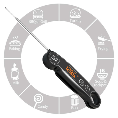 kopen Vouwbare Digitale Thermometer voor het Koken van LEIDENE van Ce RoHS van Vleesusb Vertoning online manufacture