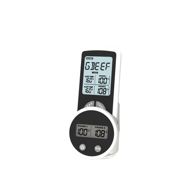 kopen Verre Draadloze Digitale Vleesthermometer met Dubbele Sondes voor Oven online manufacture