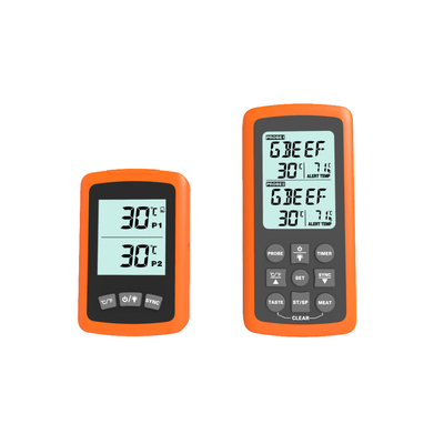 kopen De Verre Digitale Kokende Thermometer van de barbecuebarbecue voor de Grill van het Vleessilicone online manufacture