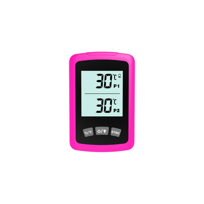 Good price Slimme vlees kokende thermometer met dubbele sondes, blacklight online