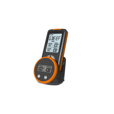 Good price Kokende Alarmthermometer en van de het Vleesthermometer van de Tijdopnemer Draadloze Dubbele Sonde Grill online